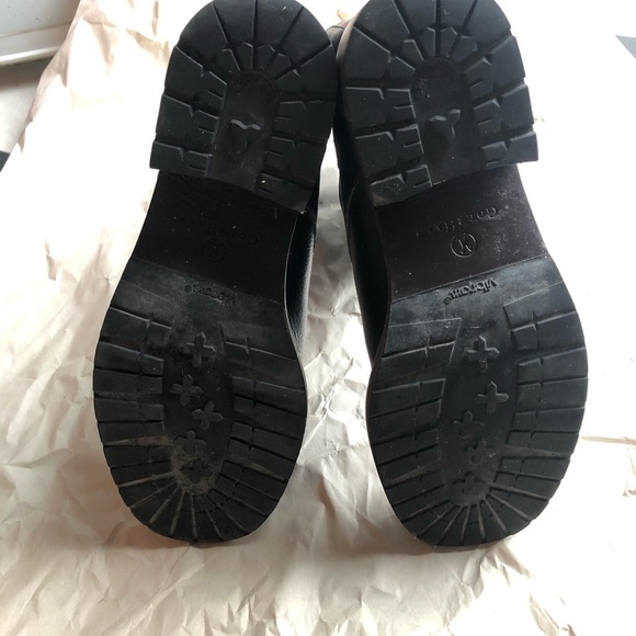 Like new Cole Haan leather lug sole riding boots size 7 - Picture 4 of 10